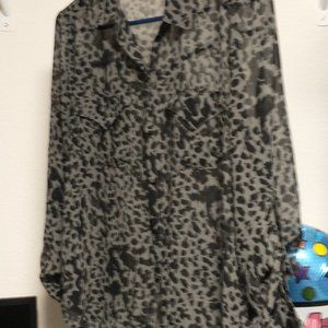 Rock & Republic animal print top
